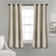preview thumbnail 8 of 40, Lush Decor Absolute Blackout Window Curtain Panel Pair 38"w x 63"l - Wheat