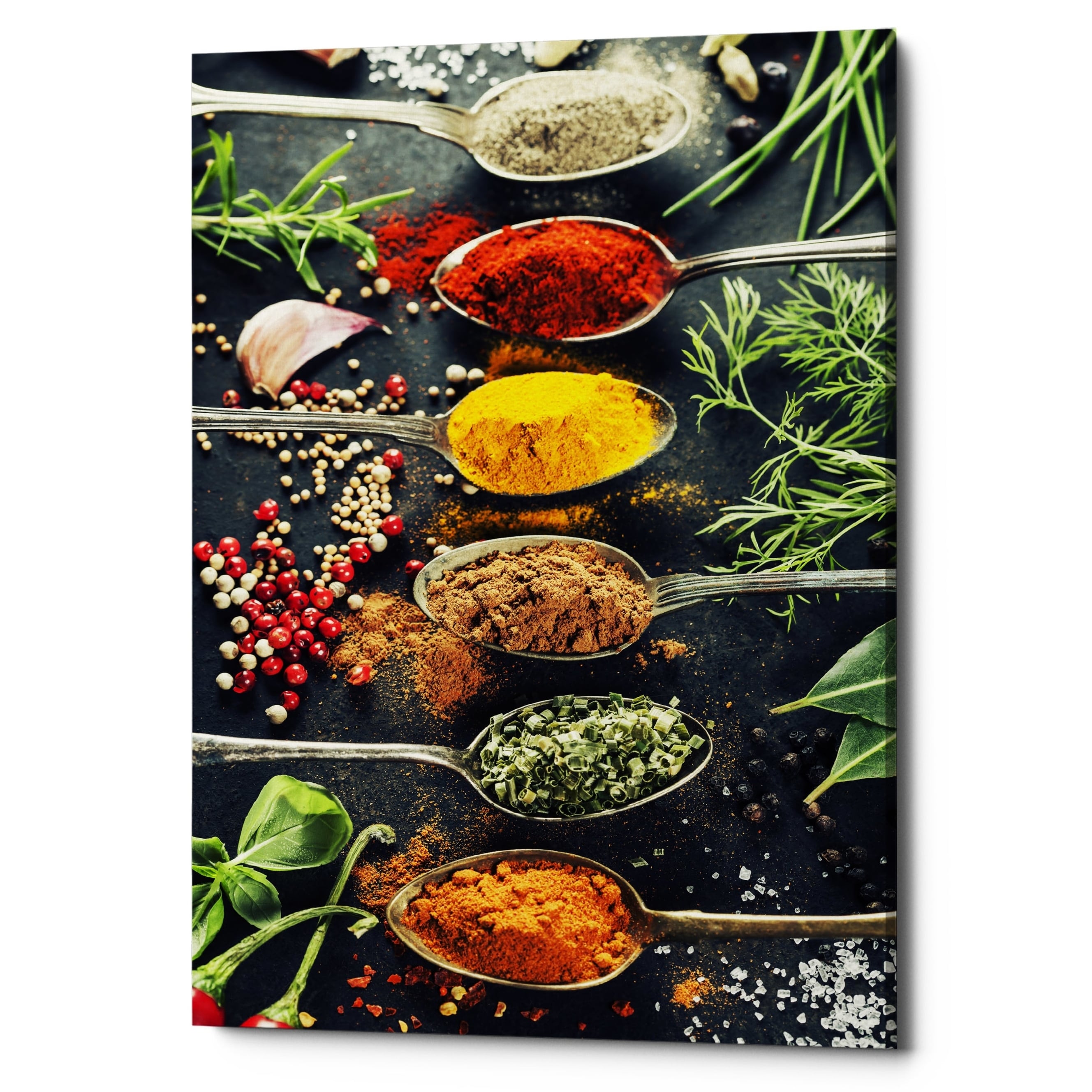Epic Graffiti "A Pinch of Spice" Giclee Canvas Wall Art, 12"x18"