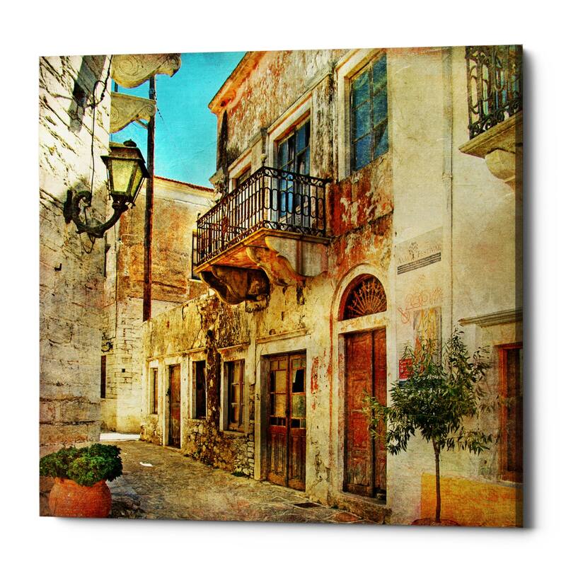 Epic Graffiti "Ciao Bella III" Giclee Canvas Wall Art, 12"x12"