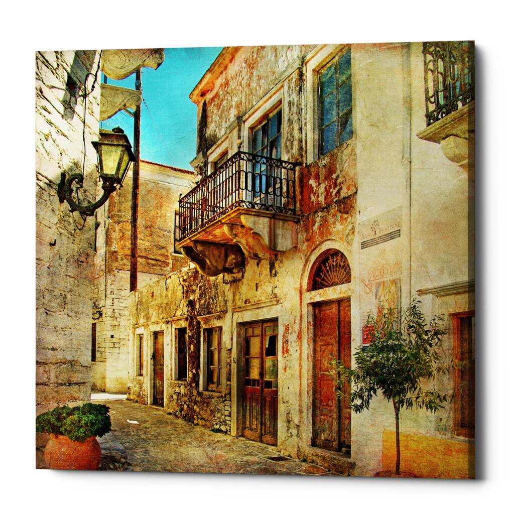 Epic Graffiti "Ciao Bella III" Giclee Canvas Wall Art, 12"x12"