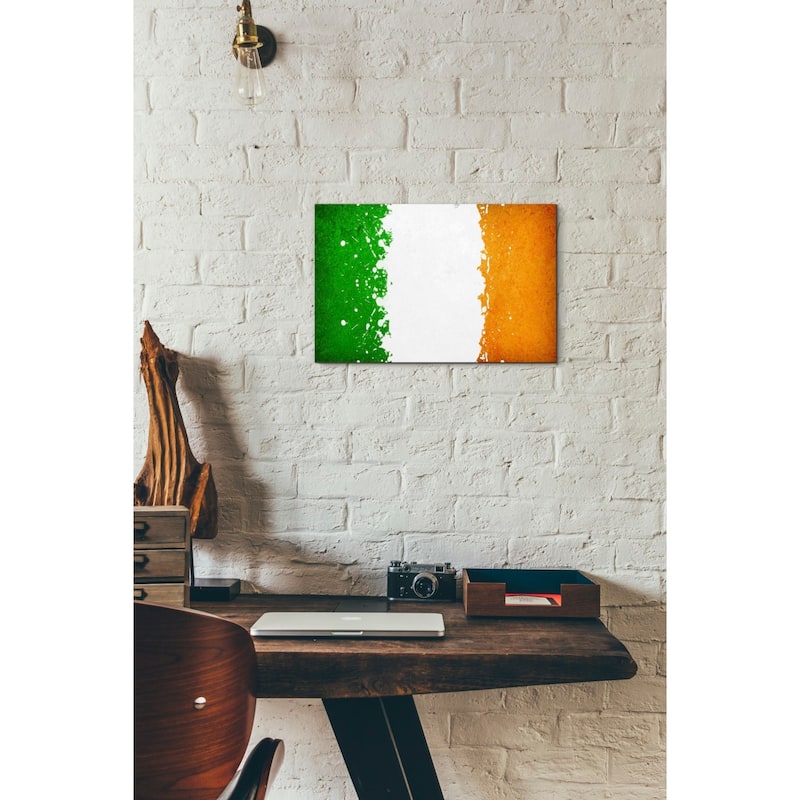 Epic Graffiti 'Ireland' Giclee Canvas Wall Art, 18"x12"