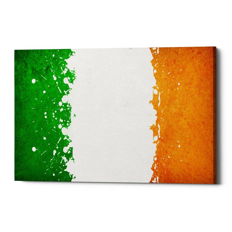 Epic Graffiti 'Ireland' Giclee Canvas Wall Art, 18"x12"