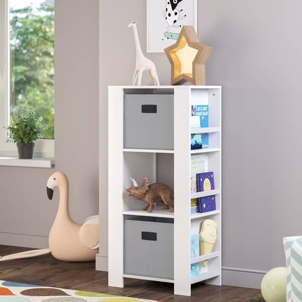 Shop Riverridge Kids Cubby Storage Tower With Bookshelves With