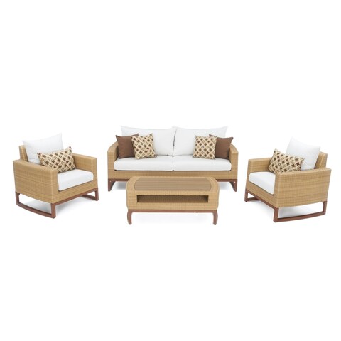 Mili 4pc Seating Set in Moroccan Cream by RST Brands