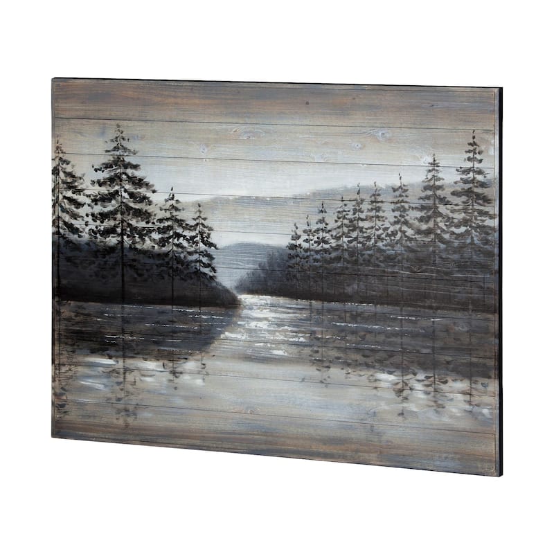 Sunset Narrows Oil Painting