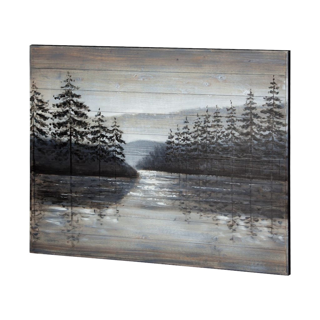 Sunset Narrows Oil Painting