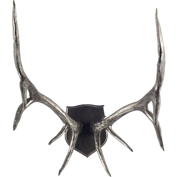 Mercana Sika II Silver Resin Wall Decor