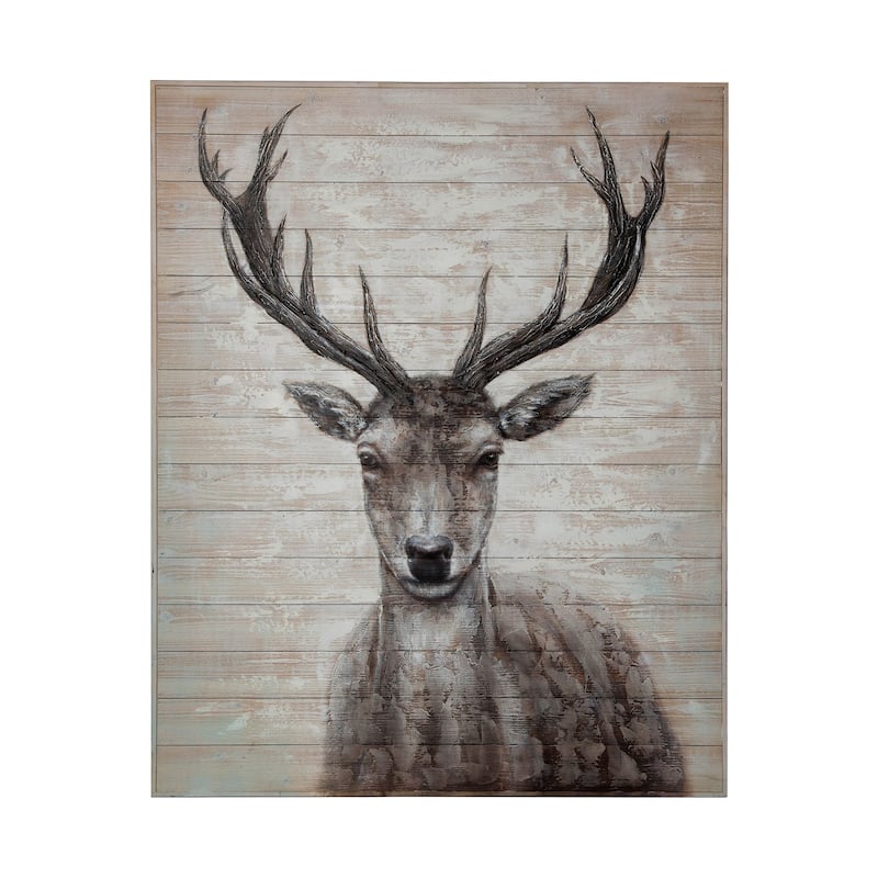 White Tail II Oil Painting