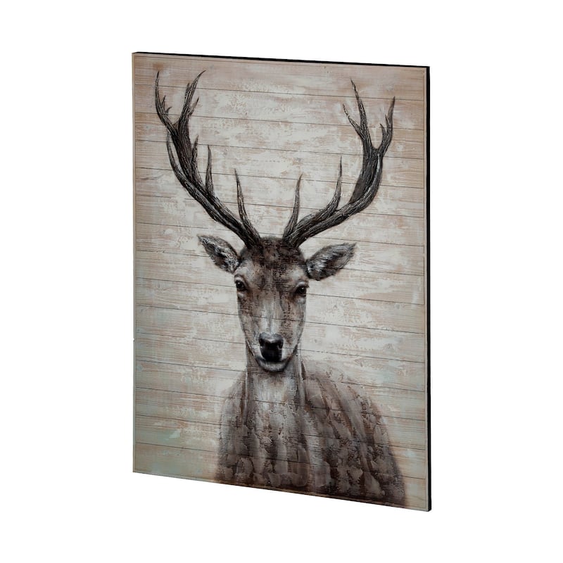 White Tail II Oil Painting