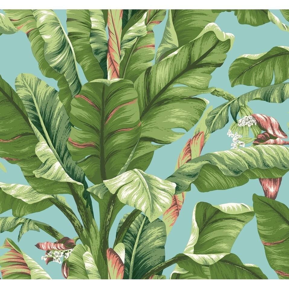 Banana Leaf Self-adhesive Wallpaper
