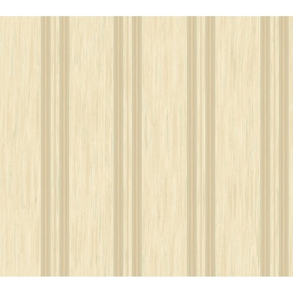 Threaded Stria Strip Wallpaper 27 in. x 27 ft. 60.75 sq.ft.
