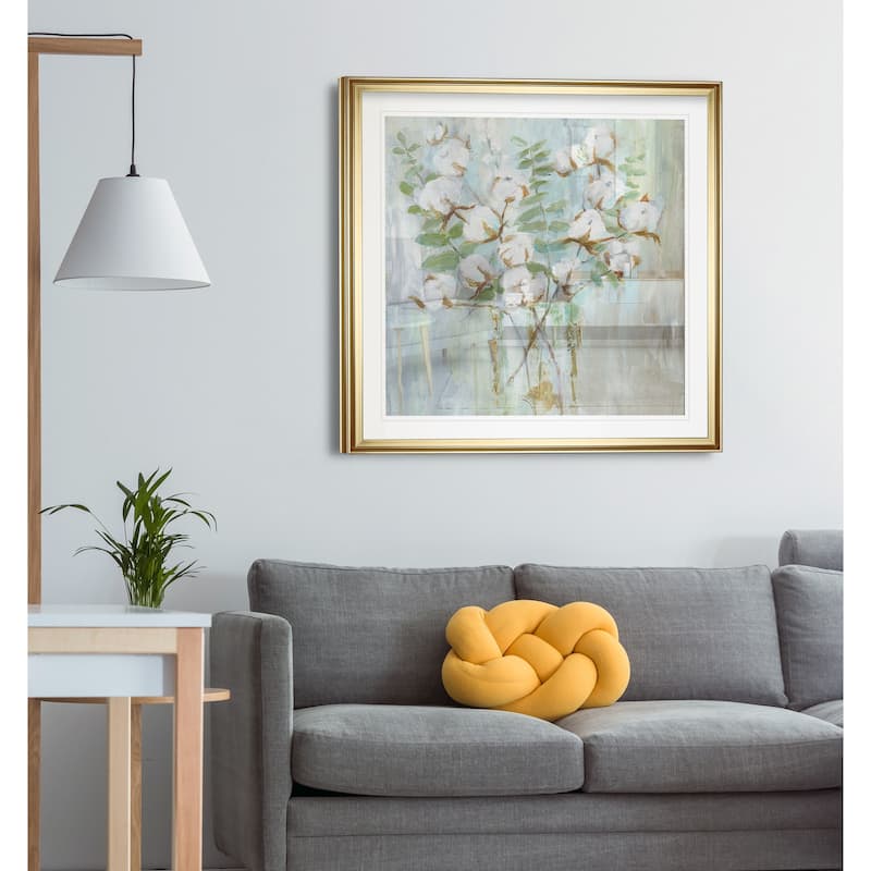 Contemporary Cotton -Framed Giclee Print