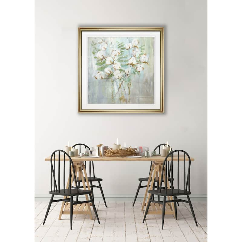 Contemporary Cotton -Framed Giclee Print