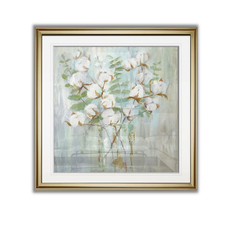 Contemporary Cotton -Framed Giclee Print