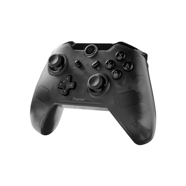 Shop Insten Wireless Pro Controller Bluetooth Gamepad Joypad Remote With Usb Charging Cable For Nintendo Switch Black Overstock 2400