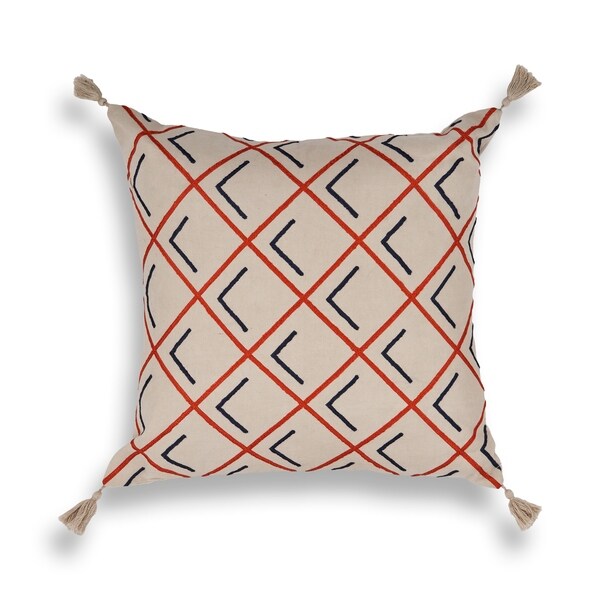 Tangerine Cooper Square 20 x 20 Pillow
