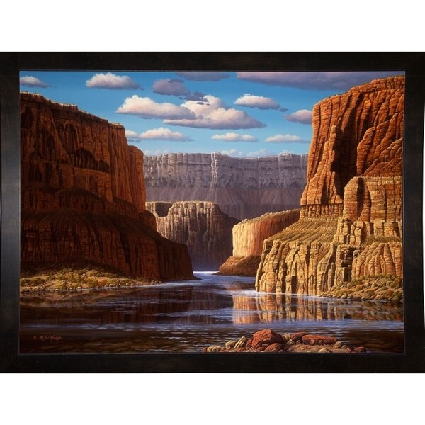 Pristine Sanctuary-R. HED71269 Print 22.75"x31" by R W Hedge