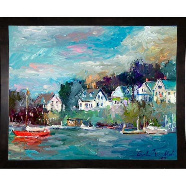 Dock-RICWAL90895 Print 6.5"x8.25" by Richard Wallich