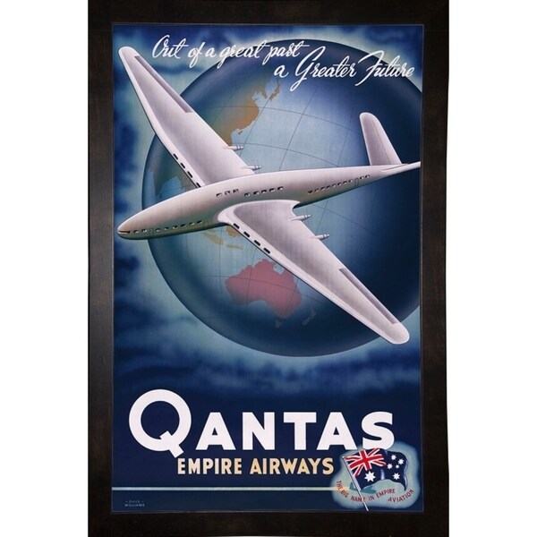 Quantas Empire Airways-PRIPUB131024 Print 26"x16.5" by Print Collection