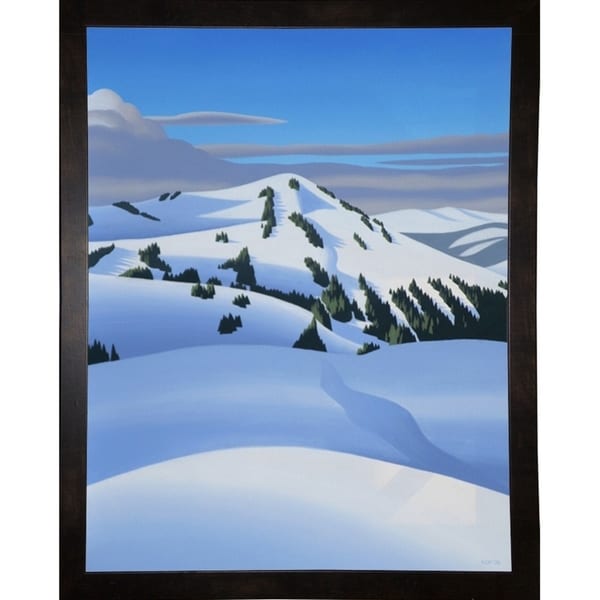 White Mountain-RONPAR71209 Print 7.75"x6" by Ron Parker