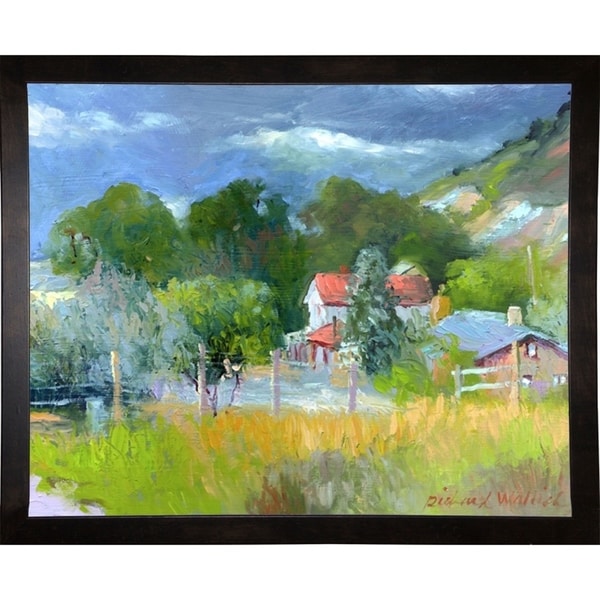 Rooney Ranch 6-RICWAL34353 Print 10.75"x13.5" by Richard Wallich