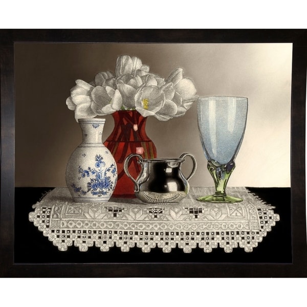 Still Life With Hardanger-SANWIL126449 Print 20"x25" by Sandra Willard