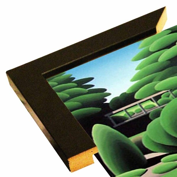Saanich Hospital Garden-RONPAR59101 Print 6.5"x13.25" by Ron Parker
