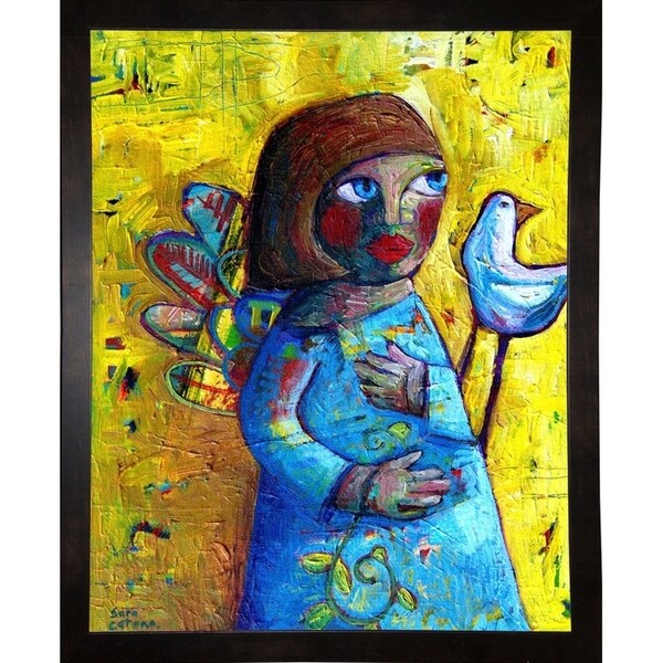 Golden Haze-SARCAT108959 Print 37.75"x30" by Sara Catena