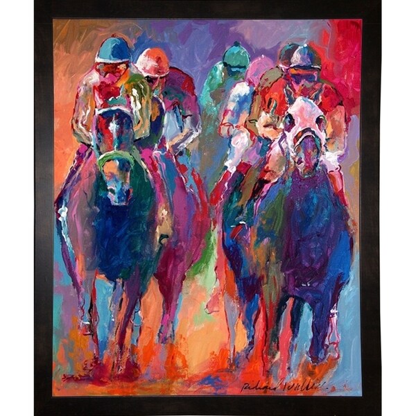 Derby 2-RICWAL55987 Print 12"x9.75" by Richard Wallich