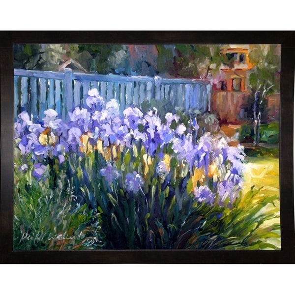 Iris-RICWAL91584 Print 7.25"x9.25" by Richard Wallich