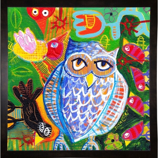 Shenanigans-SARCAT108160 Print 26"x25.75" by Sara Catena