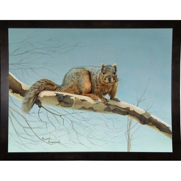 Are You Nuts-RUSFRE1109 Print 30"x39.5" by Rusty Frentner