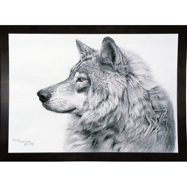 Lanus Lupis-RUSFRE2630 Print 11"x15.5" by Rusty Frentner