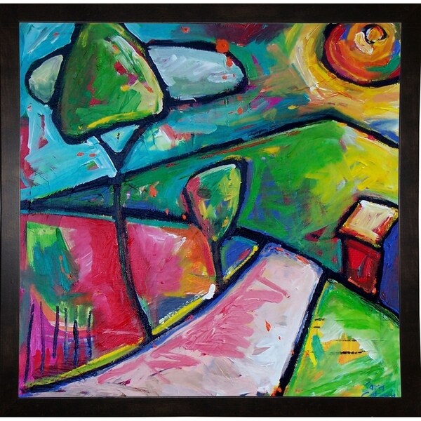 Brilliant Landscape-SARCAT96486 Print 10.75"x11" by Sara Catena