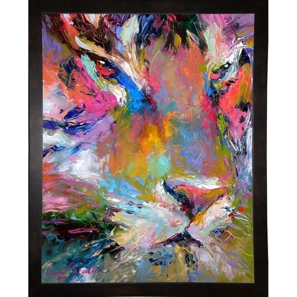 Tiger-RICWAL91590 Print 9"x7" by Richard Wallich
