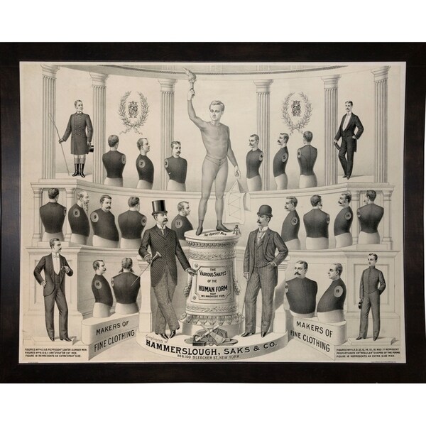 Various Shapes of the Human Form-PRIPUB131044 Print 21.25"x27" by Print Collection