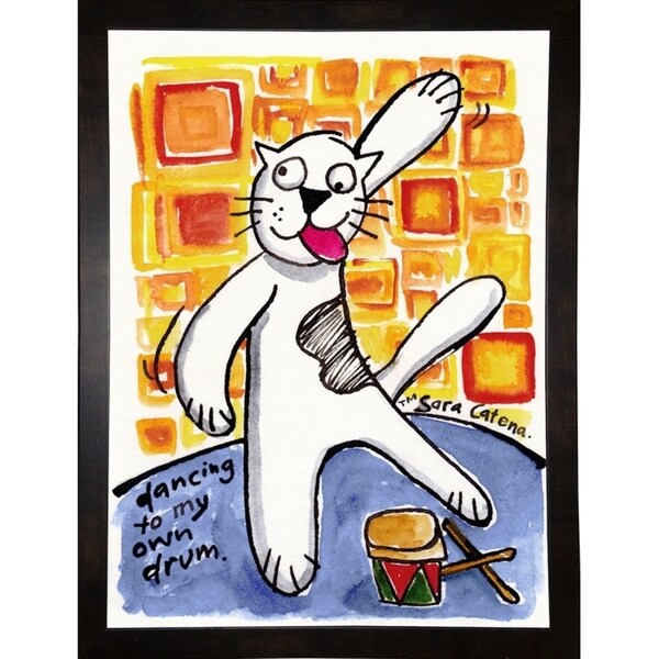 "Crazy Maverix" - My Way #3-SARCAT98835 Print 15.5"x11.5" by Sara Catena
