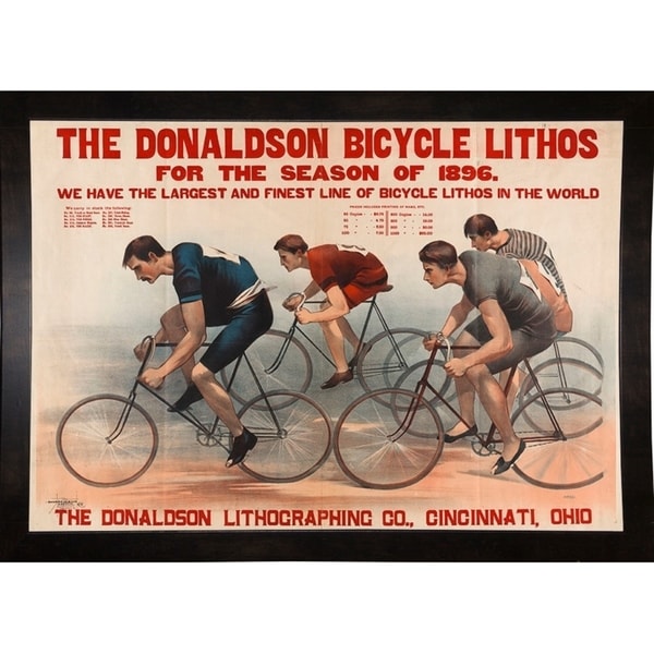 Donaldson Bicycle Lithos for 1896 Season-PRIPUB130976 Print 12"x17.25" by Print Collection