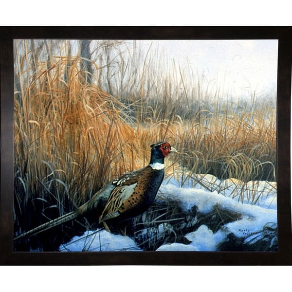 Pheasant-RUSFRE99 Print 18.75"x24" by Rusty Frentner