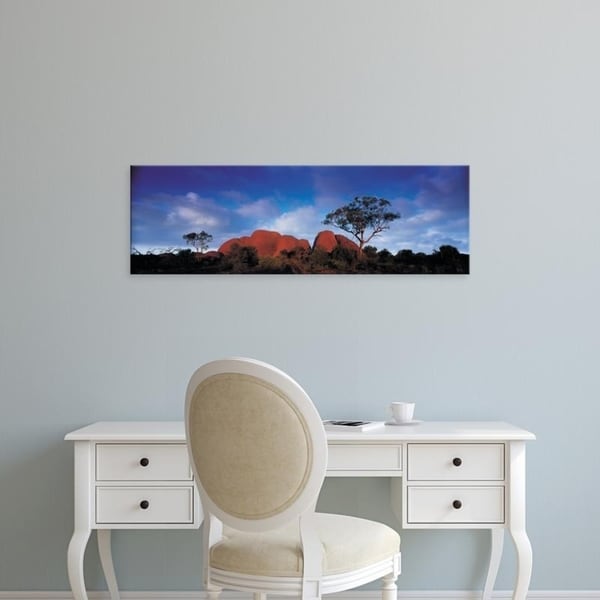 Easy Art Prints Panoramic Images's 'Sandstone, Olgas, Uluru-Kata Tjuta National Park, Northern Territory, Australia' Canvas Art