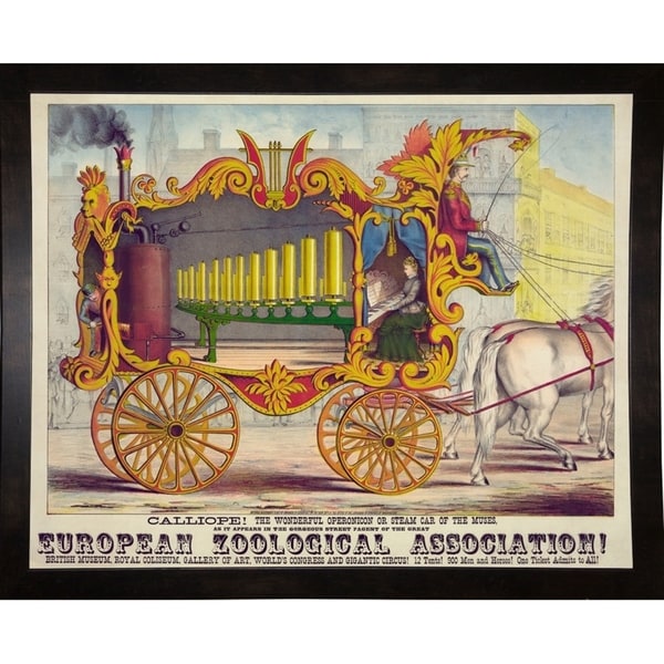 Steam Car of the Muses-PRIPUB131031 Print 21.5"x27" by Print Collection