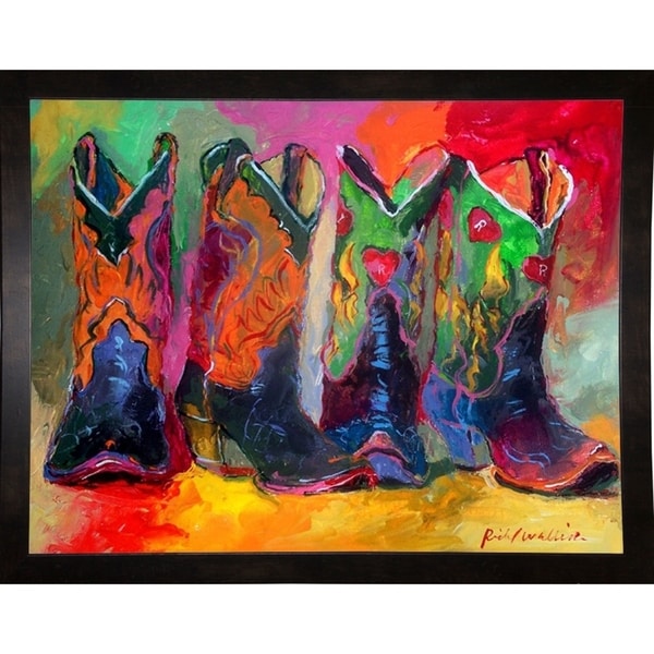 Boots 1-RICWAL63006 Print 6.25"x8" by Richard Wallich