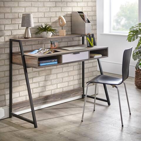 Simple Living Sahana Modern Industrial Writing Desk
