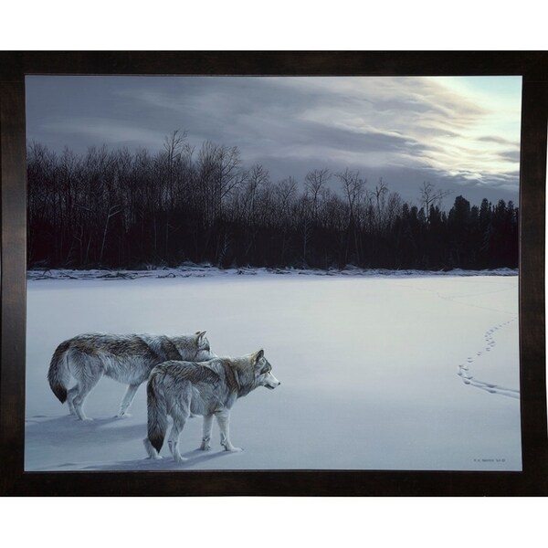 When Paths Cross-RONPAR10430 Print 27"x33.75" by Ron Parker