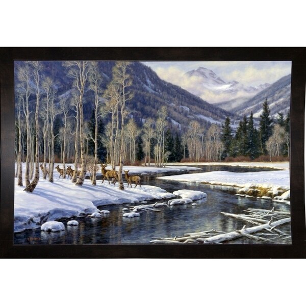 Along The Blackfoot-RANVAN64763 Print 24"x36" by Randy Van Beek