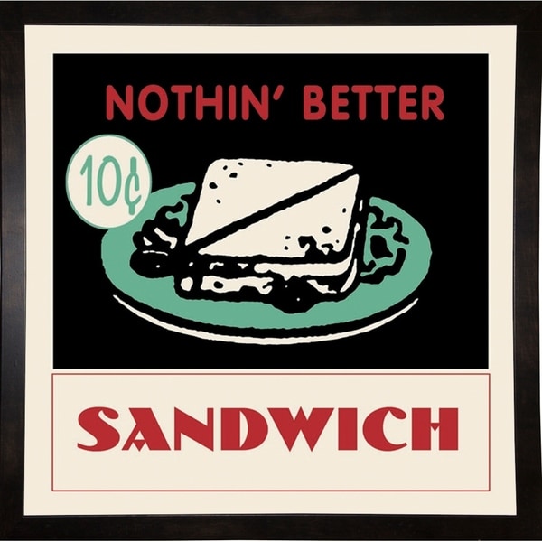 Sandwich-RETSER90399 Print 26.75"x26.75" by Retro Series