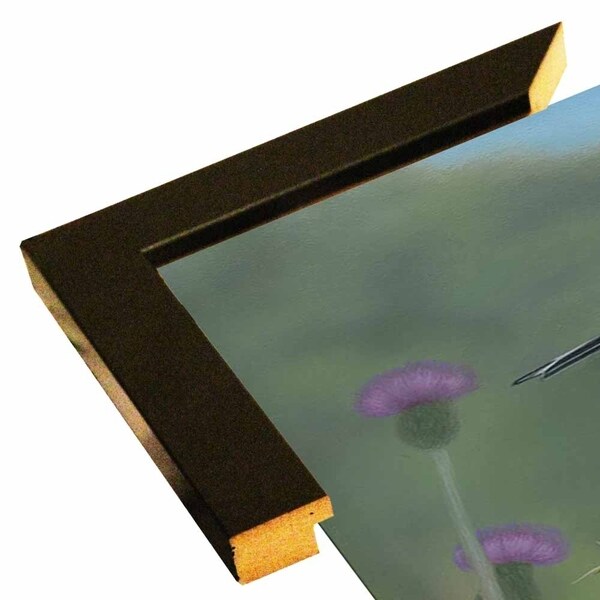 Thistle Gold Goldfinch-JEFHOF139397 Print 32"x16" by Jeffrey Hoff