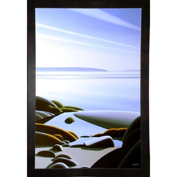 Coastal Pool-RONPAR59038 Print 9"x6" by Ron Parker