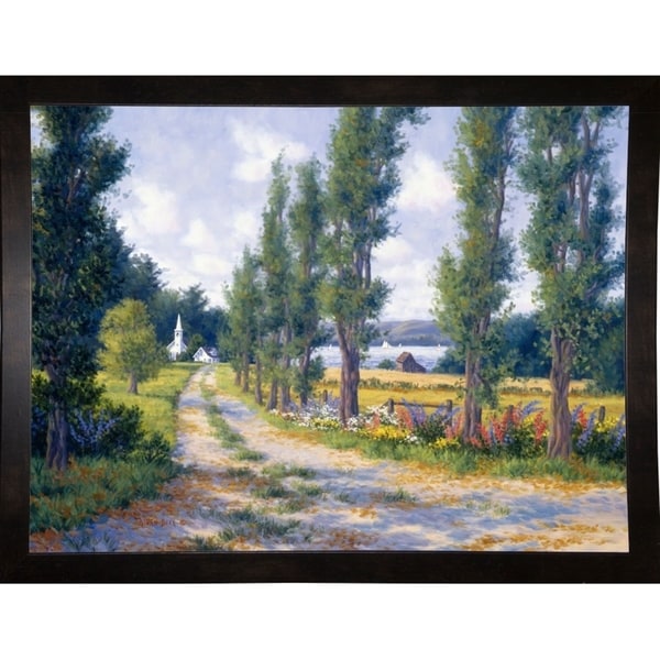 August In The Islands-RANVAN10670 Print 24.5"x32.5" by Randy Van Beek