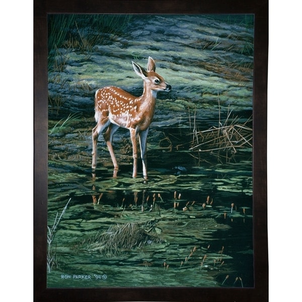 Ponds Edge-RONPAR10369 Print 14.5"x11" by Ron Parker